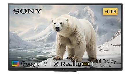 Sony BRAVIA 80 cm (32 inches) HD Ready Smart LED Google TV KD-32W825 (Black)